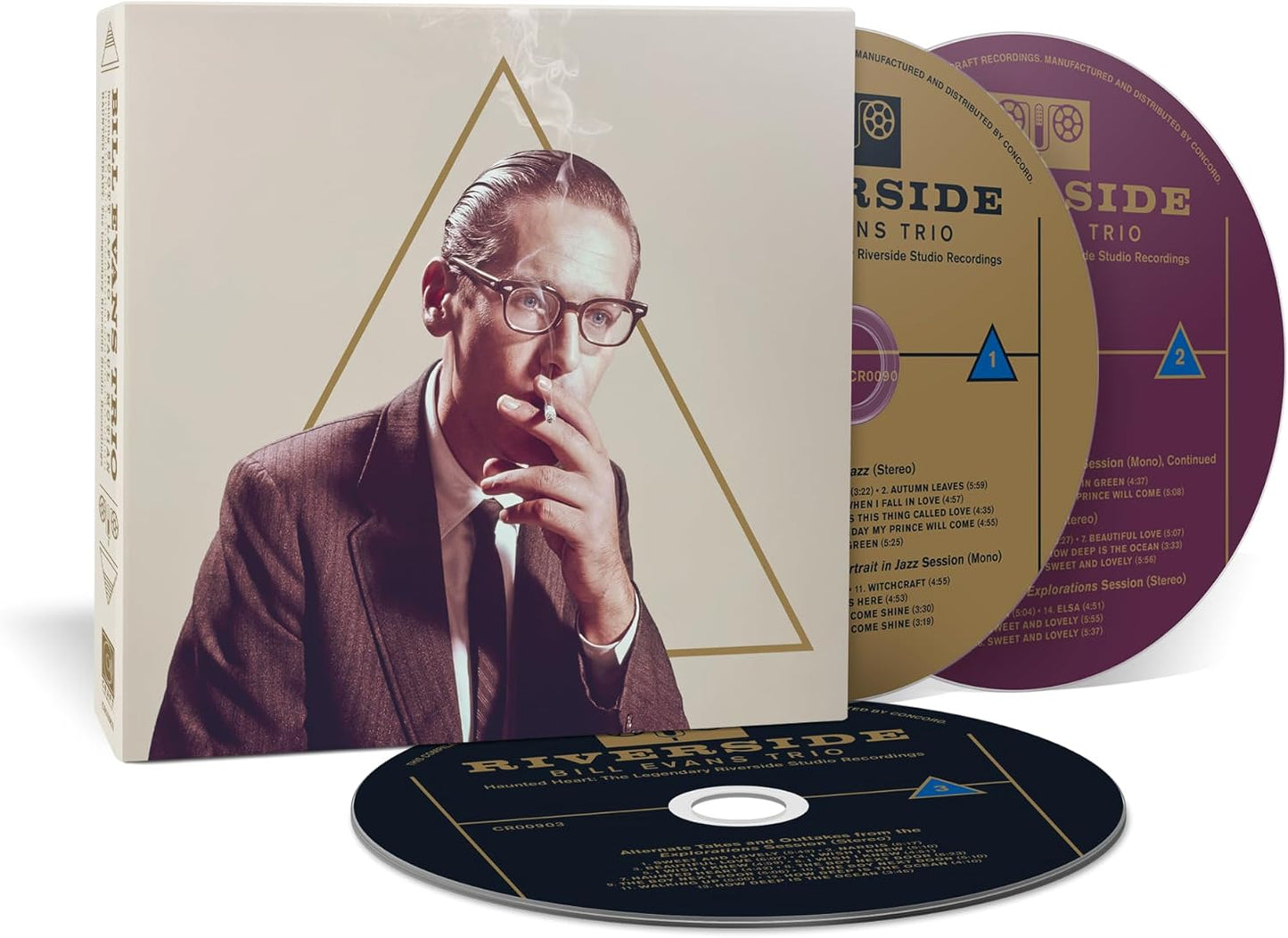 Bill Evans Trio/Haunted Heart: The Legendary Riverside Studio Recordings (3CD)