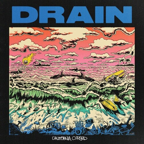 Drain/California Cursed (Baby Blue Vinyl) [LP]