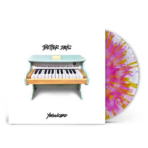 Yellowcard/Better Days (Indie Exclusive Pink & Yellow Splatter) [LP]