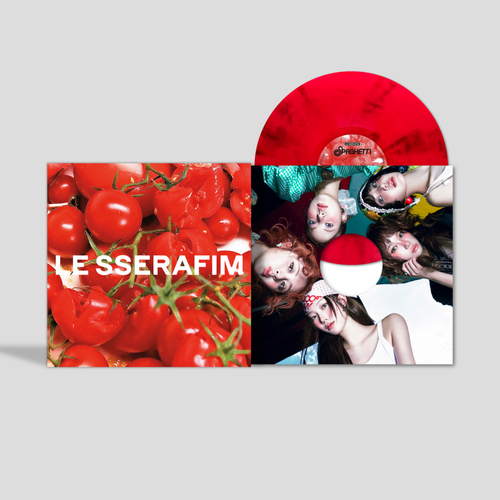 Le Sserafim/Spaghetti (Tomato Red Vinyl) [LP]