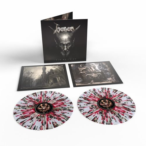 Venom/Into Oblivion (Indie Exclusive Clear/Black/Red Splatter Vinyl) [LP]