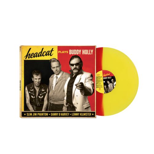 The Head Cat, Lemmy, Slim Jim Phantom, Danny B. Harvey/Sings Buddy Holly (Limited Edition Red/Yellow Split Vinyl) [LP]