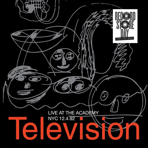 Television/Live At The Academy NYC 12.4.92 (Coloured Vinyl) [LP]