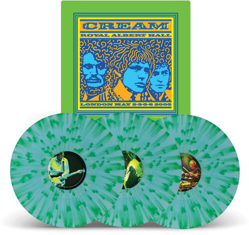 Cream/Royal Albert Hall London May 2-3-5-6 2005 (Blue & Green Splatter Vinyl) [LP]