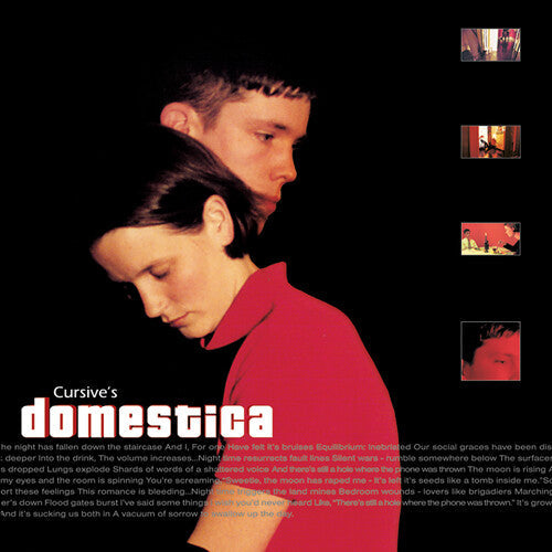 Cursive/Domestica (Red Smoke Coloured Vinyl) [LP]