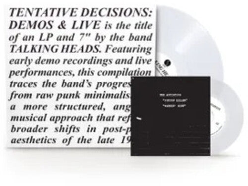 Talking Heads/Tentative Decisions: Demos & Live (LP & 7" Clear Vinyl) [LP]