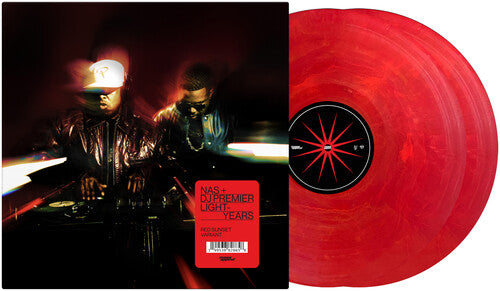 Nas & DJ Premier/Light-Years (Sunrise Red Vinyl) [LP]