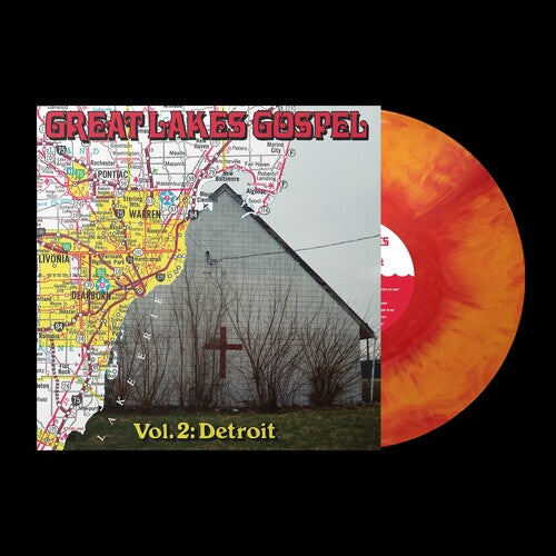 Various Artists/Great Lakes Gospel: Detroit (Fire Red Vinyl) [LP]