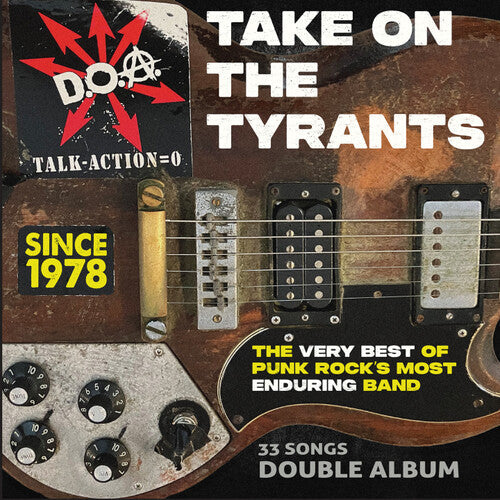 D.O.A./Take On The Tyrants (Red Vinyl) [LP]