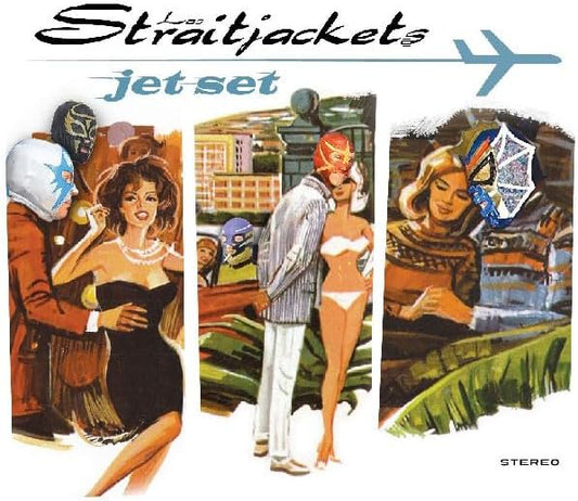 Los Straightjackets/Jet Set (Orange Vinyl) [LP]