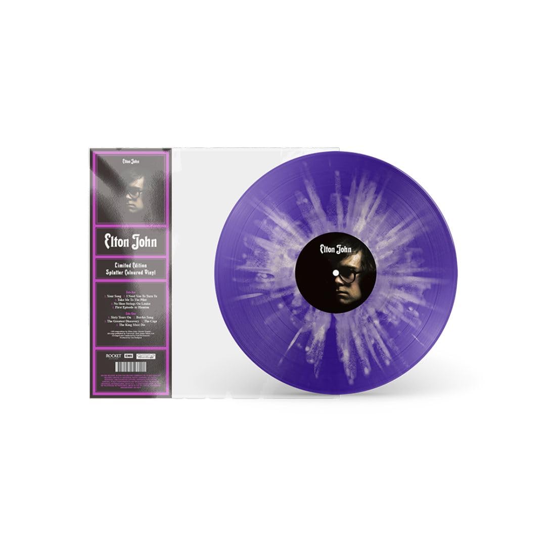 John, Elton/Elton John (Purple Splatter Vinyl) [LP]