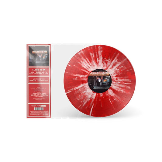 John, Elton/Don't Shoot Me, I'm Only The Piano Player (Red Splatter Vinyl) [LP]