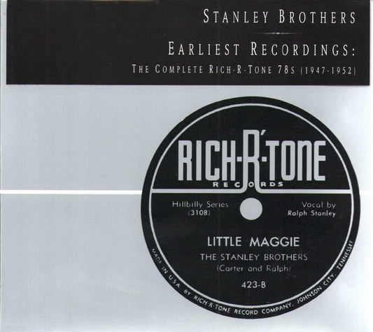 Stanley Brothers/Earliest Recordings: 1947-52 Rich-R-Tone 78's (1947-1952) [CD]
