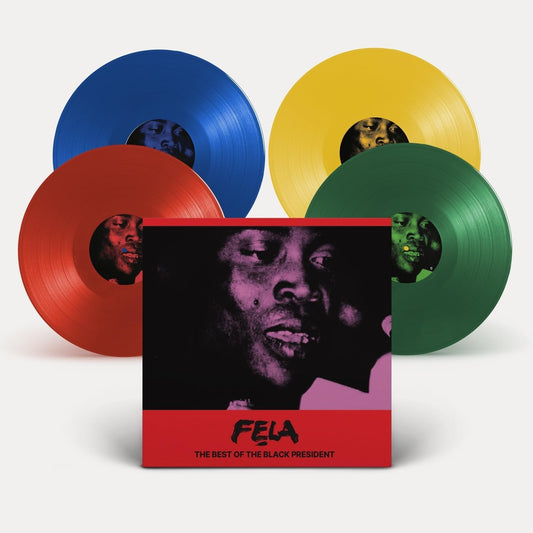 Kuti, Fela/Best Of The Black President (4LP Coloured Vinyl) [LP]