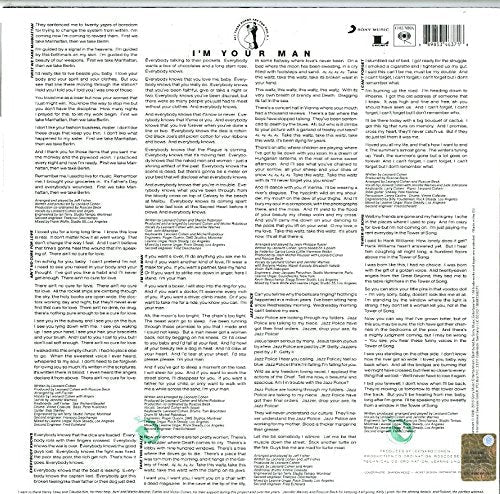 Cohen, Leonard/I'm Your Man [LP]