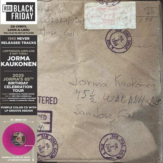 Kaukonen, Jorma/Wabash Avenue: 1965 Never Released Tracks [LP]
