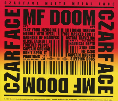 Czarface & MF Doom/Czarface Meets Metal Face [CD]