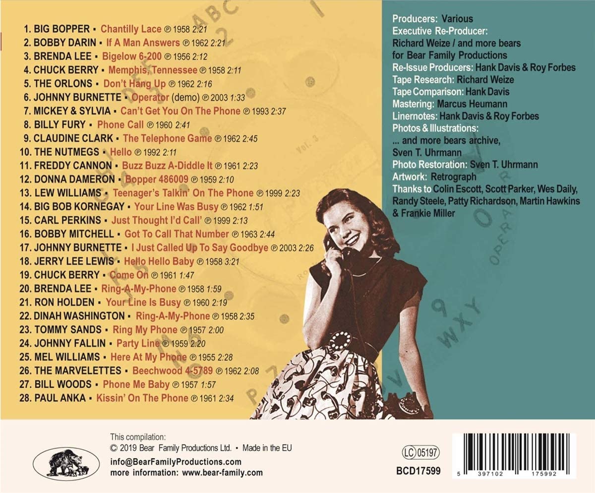 Various Artists/Talking On The Telephone [CD]
