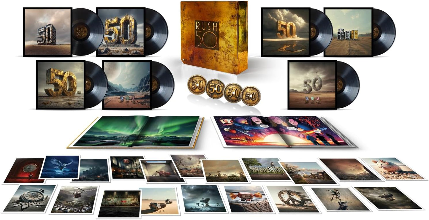 Rush/R50 (Super Deluxe 7LP & 4CD Box Set) [LP]