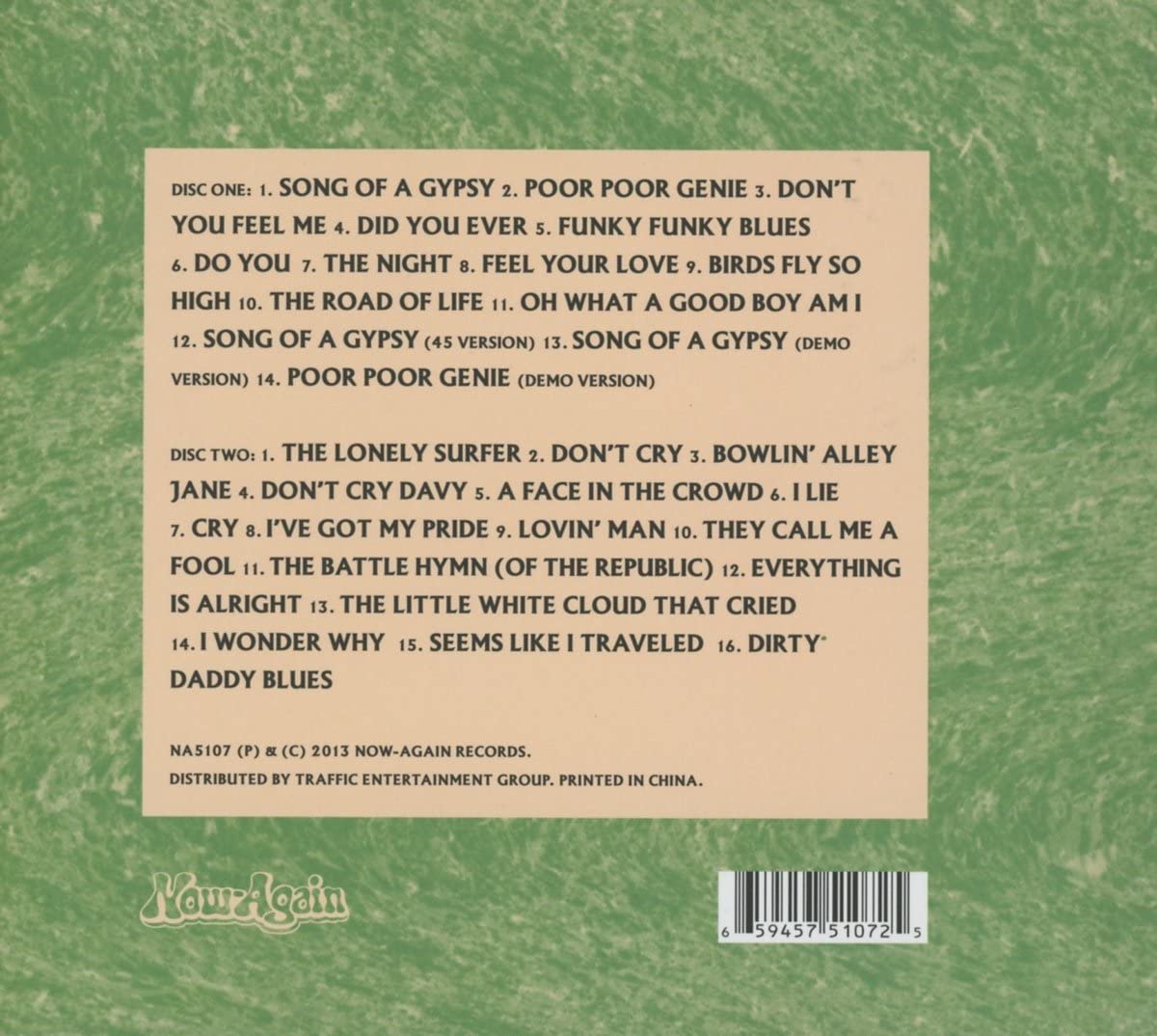 Damon/Song Of A Gypsy [CD]