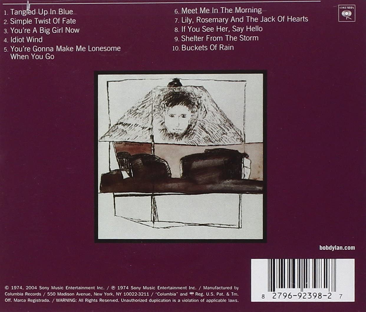 Dylan, Bob/Blood On The Tracks [CD]