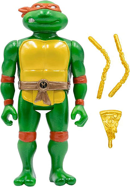 TMNT Carry Case with Michaelaneglo (Metallic) ReAction Figure [Toy]