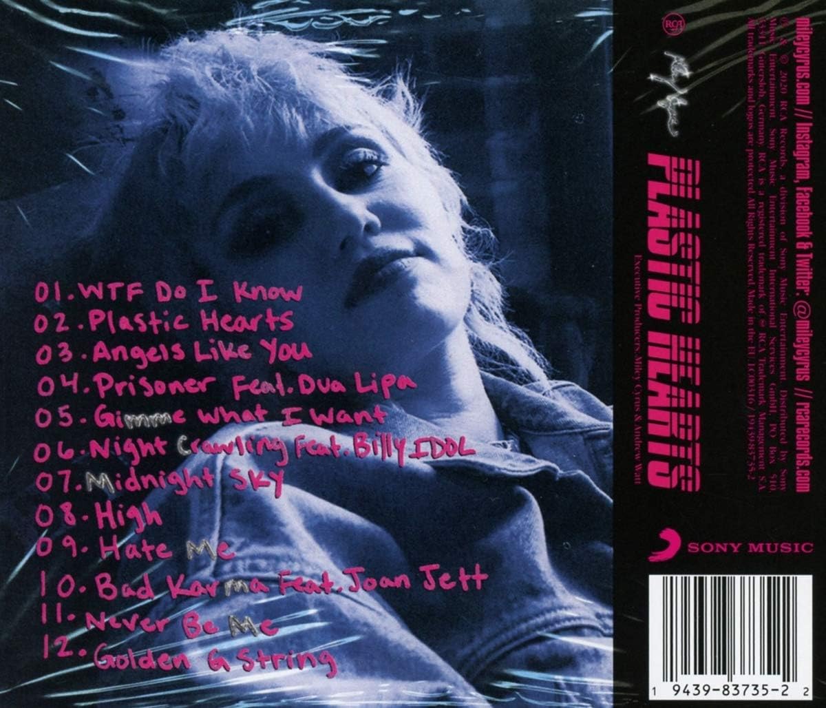 Cyrus, Miley/Plastic Hearts [CD]