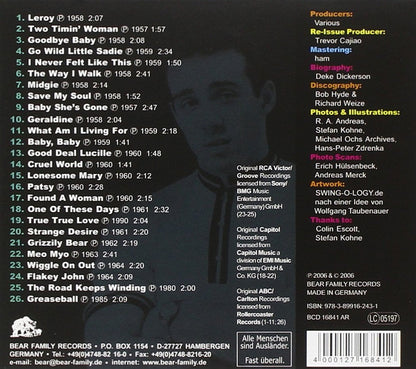 Scott, Jack/Jack Rocks (Bear Family) [CD]