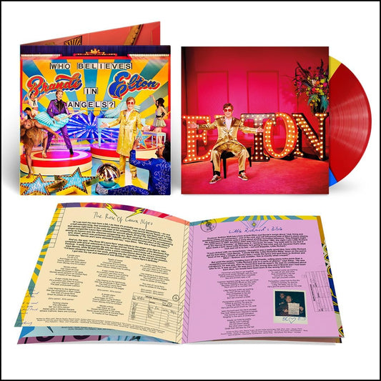 John, Elton & Carlile, Brandi/Who Believes In Angels? (Tri-Color Vinyl) [LP]