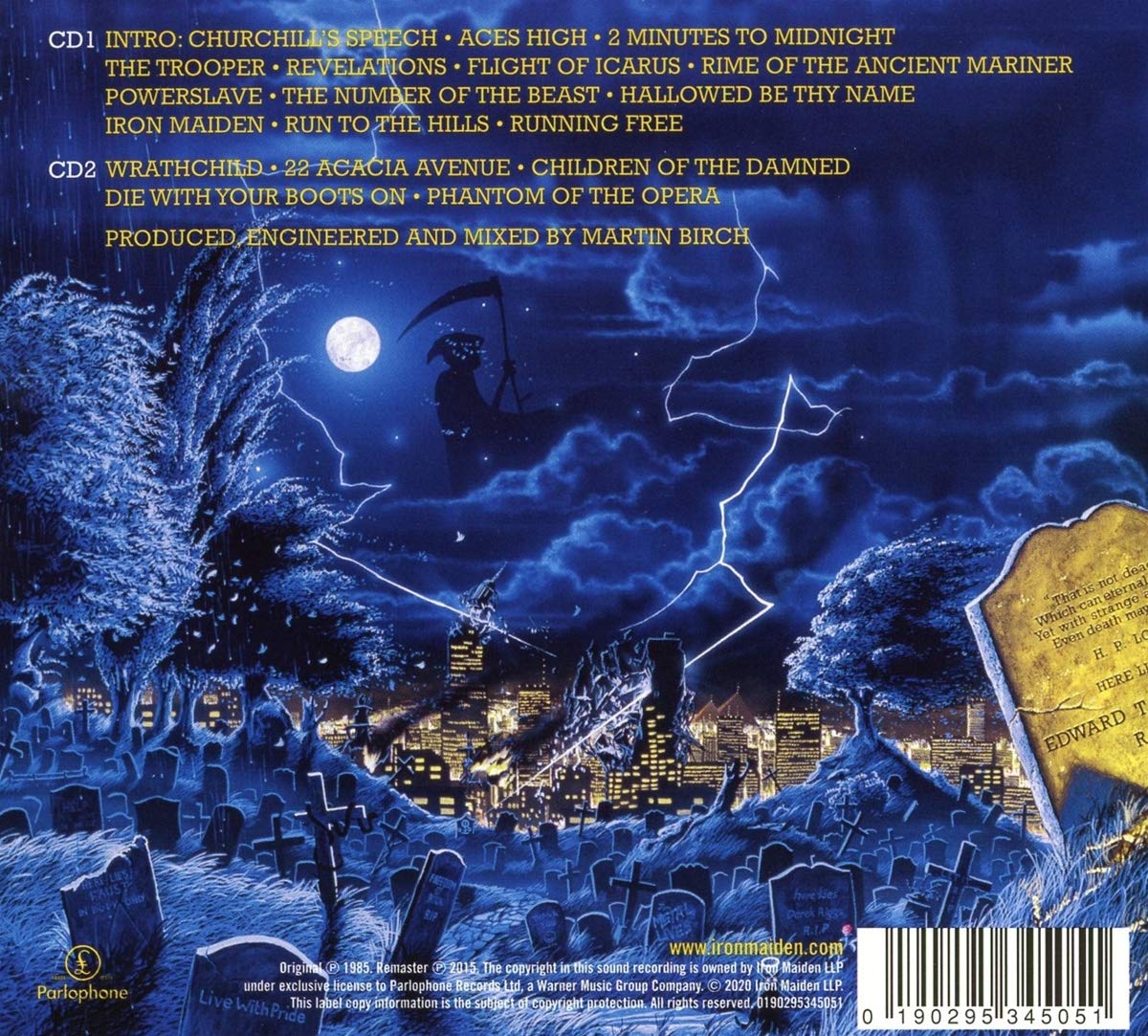 Iron Maiden/Live After Death (Remaster) [CD]