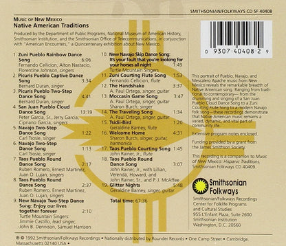 Smithsonian Folkways/Music Of New Mexico [CD]