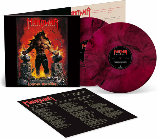 Manowar/Louder Than Hell (2LP Black & Red Vinyl) [LP]