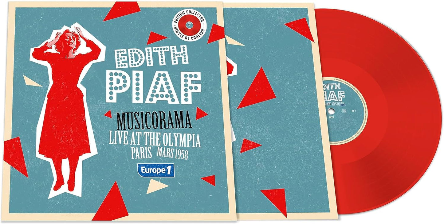 Piaf, Edith/Concert Musicorama A L'olympia, 1958 (Red Vinyl) [LP]