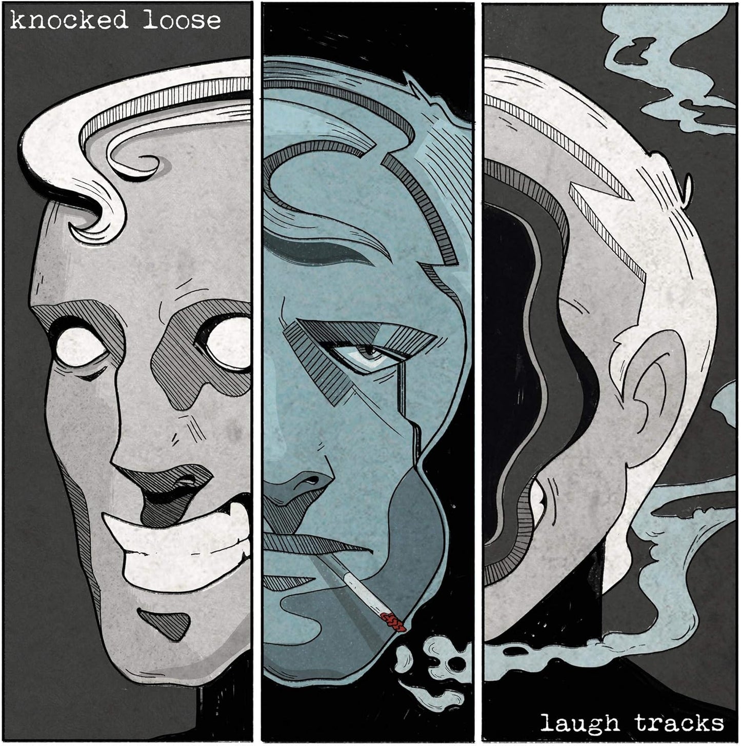 Knocked Loose/Laugh Tracks (Blue/Red/Yellow Vinyl) [LP]