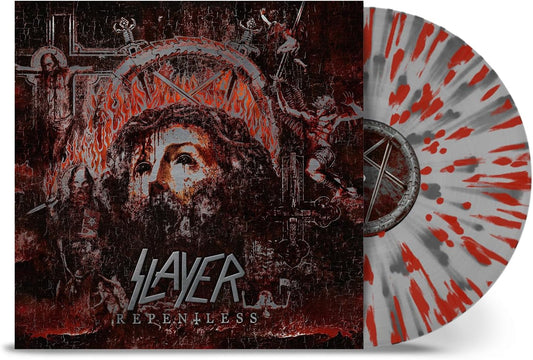 Slayer/Repentless (Indie Exclusive Clear/Silver/Red Splatter Vinyl) [LP]