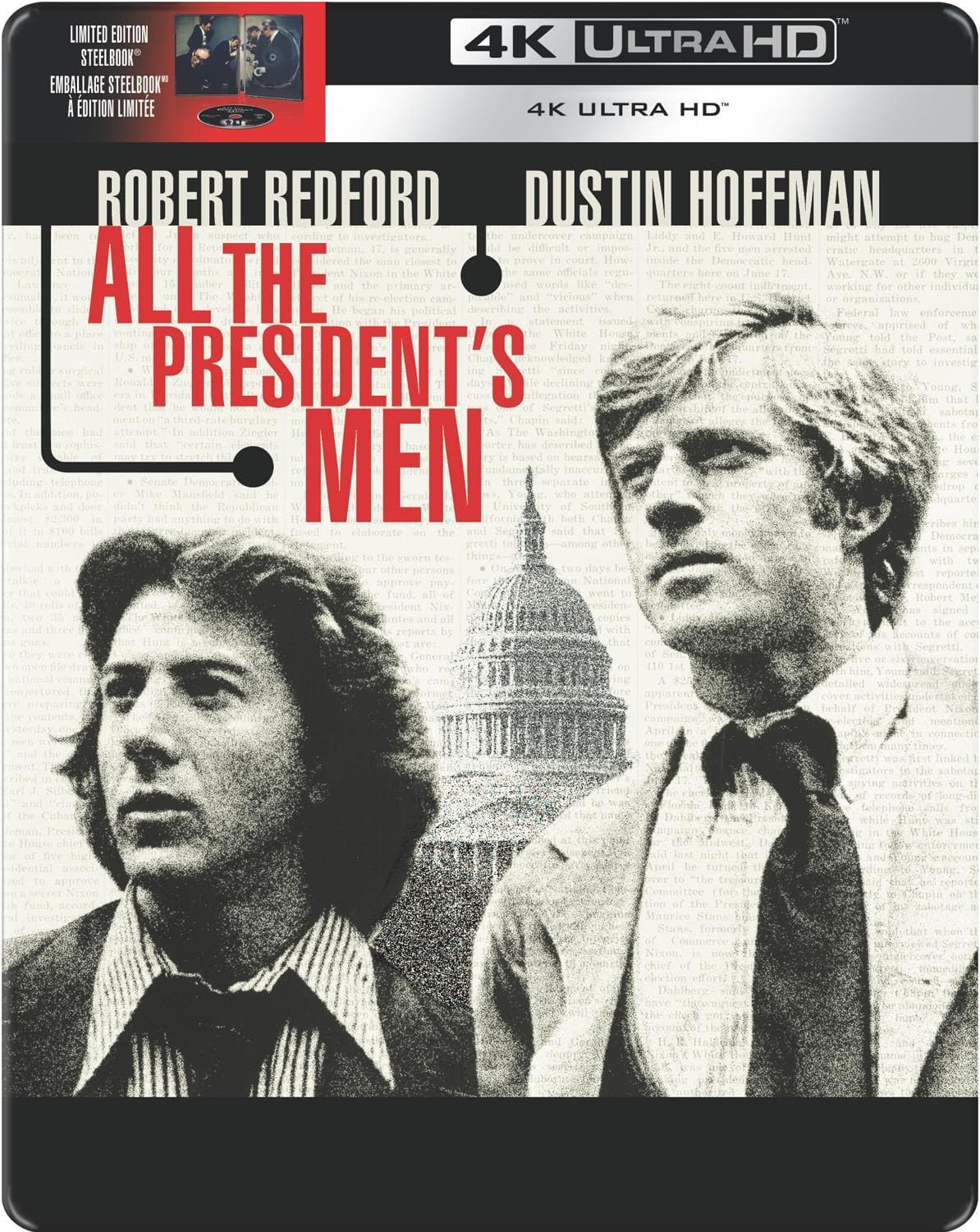 All the President’s Men - Steelbook (4K-UHD) [BluRay]