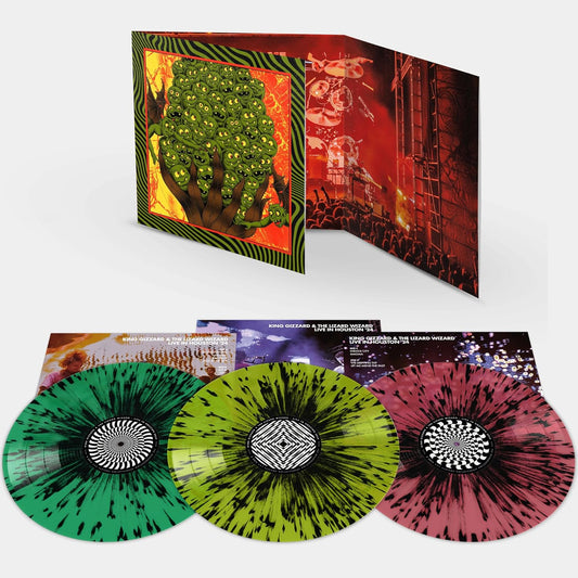 King Gizzard And The Lizard Wizard/Live In Houston '24 (3LP Splatter Vinyl) [LP]