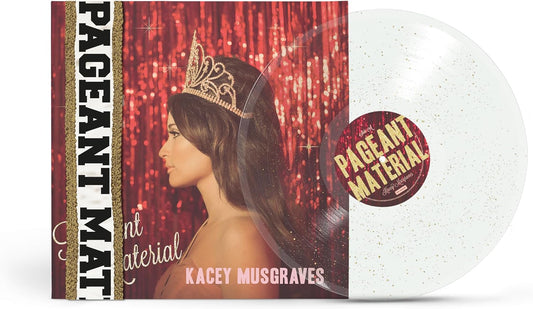 Musgraves, Kacey/Pageant Material (10th Ann. Clear Gold Glitter Vinyl) [LP]