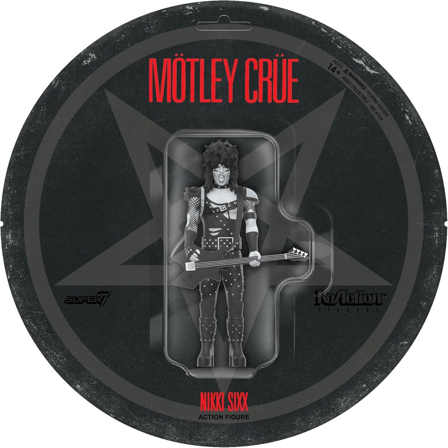 Motley Crue: Nikki Sixx ReAction Figure (Shout at the Devil) [Toy]