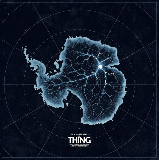 Soundtrack (Ennio Morricone)/The Thing (Blue Ice Coloured Vinyl) [LP]