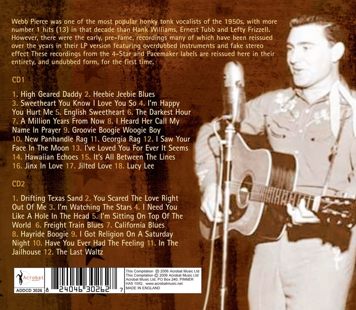 Pierce, Webb/The Complete 4-Star & Pacemaker Recordings [CD]
