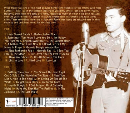 Pierce, Webb/The Complete 4-Star & Pacemaker Recordings [CD]