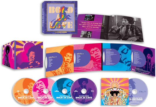 Jimi Hendrix Experience, The/Bold As Love (4CD + Bluray Audio) [CD]
