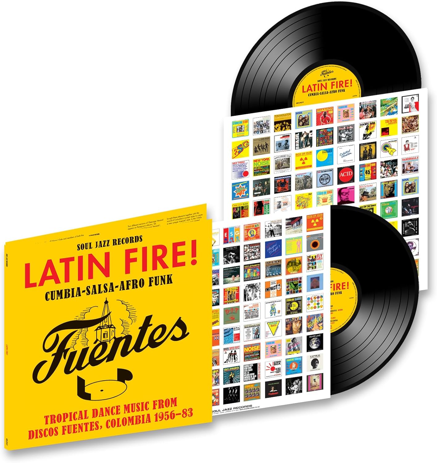 Various Artists/Soul Jazz Records Presents: Latin Fire! Cumbia–Salsa–Afro-Funk [LP]