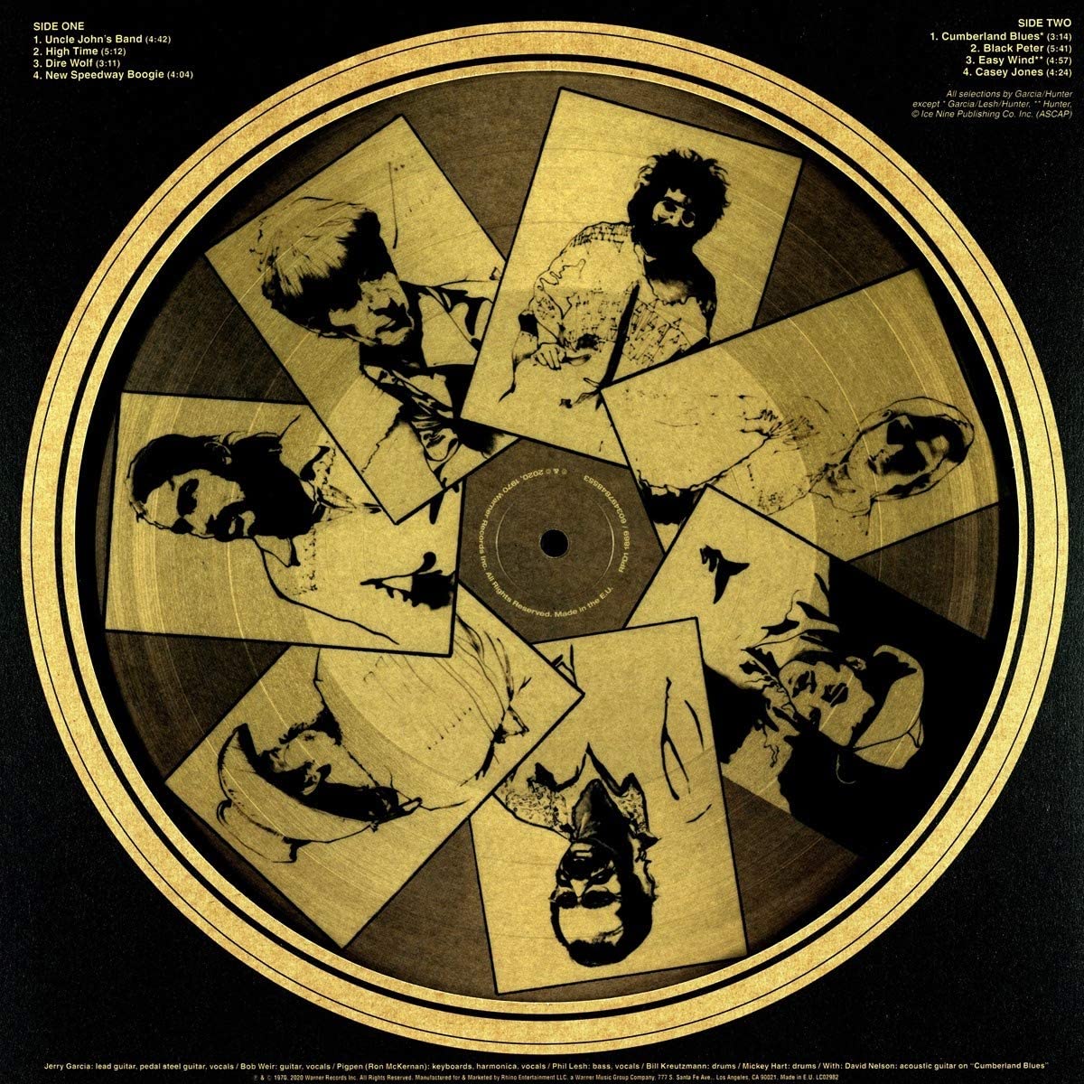 Grateful Dead/Workingman's Dead (50th Ann. Picture Disc) [LP]