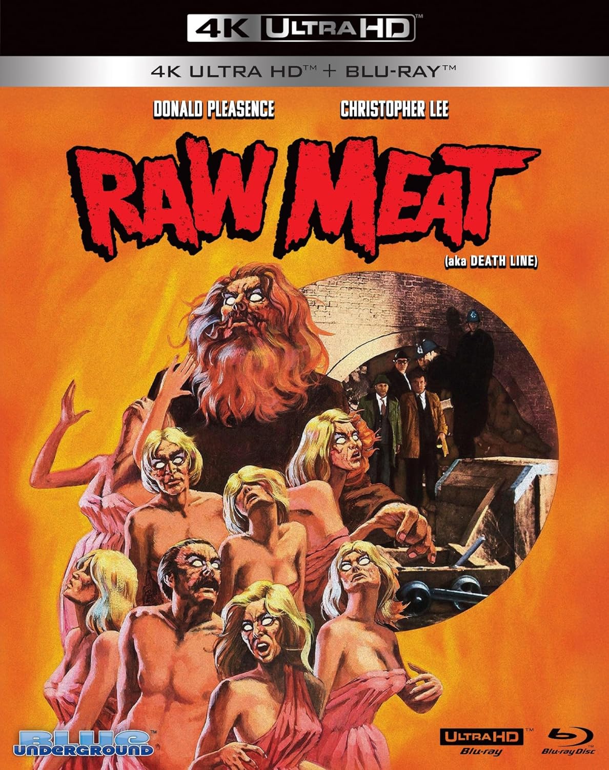 Raw Meat AKA Death Line (4K-UHD + BluRay] [BluRay]