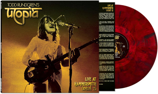Todd Rundgren's Utopia/Live At Hammersmith Odeon '75 (Limited Edition Red Marble Vinyl) [LP]