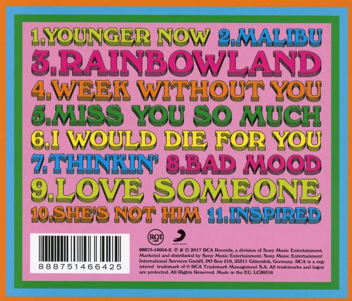 Cyrus, Miley/Younger Now [CD]