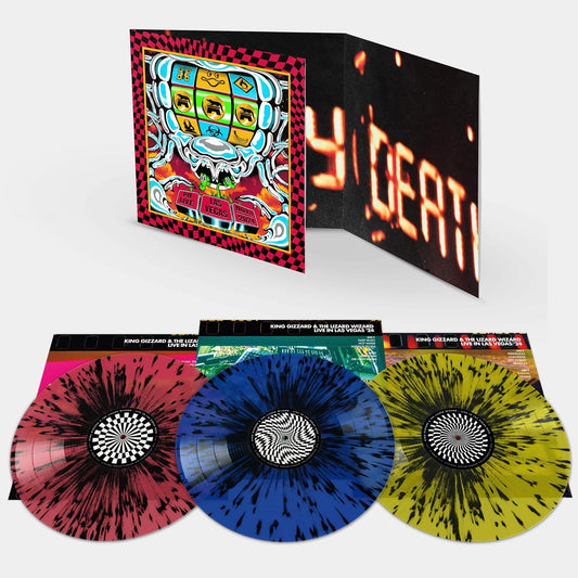 King Gizzard And The Lizard Wizard/Live In Las Vegas '24 (3LP Splatter Vinyl) [LP]
