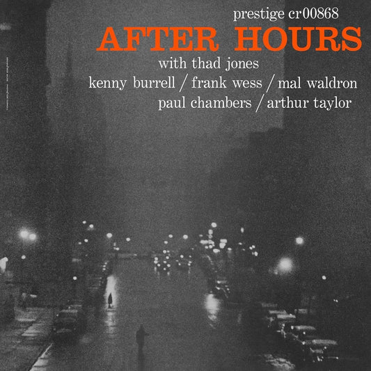 Jones, Thad/Wess, Frank/Burrell, Kenny/Waldron, Mal/After Hours (Original Jazz Classics Series) [LP]